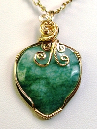 Jade Pendant - Item # 1100